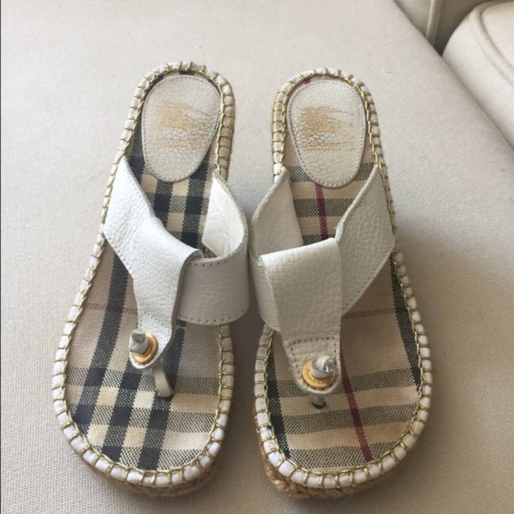 Authentic Burberry wedges